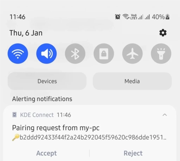 KDE Connect