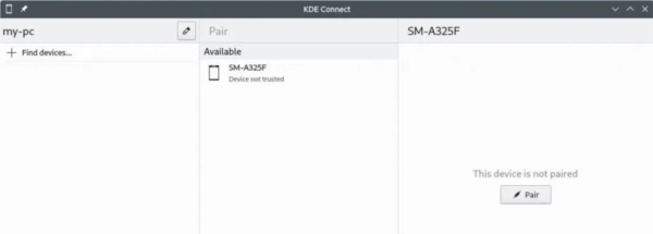KDE Connect