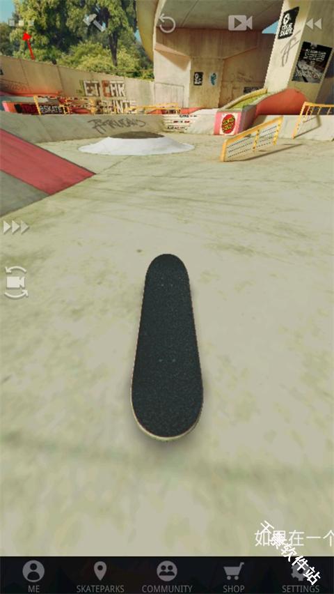 真实滑板