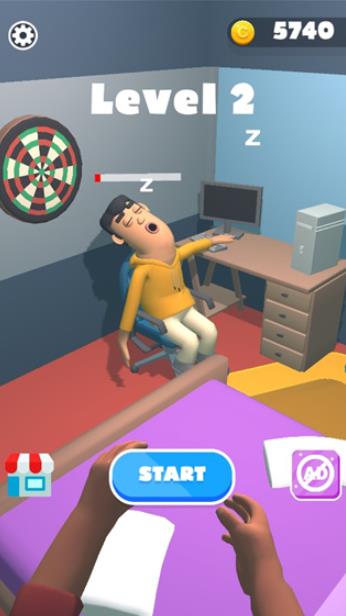叫醒他