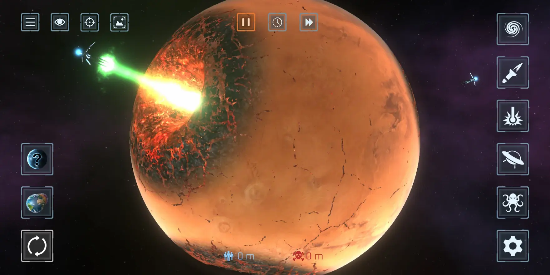 星球爆炸模拟器截图4