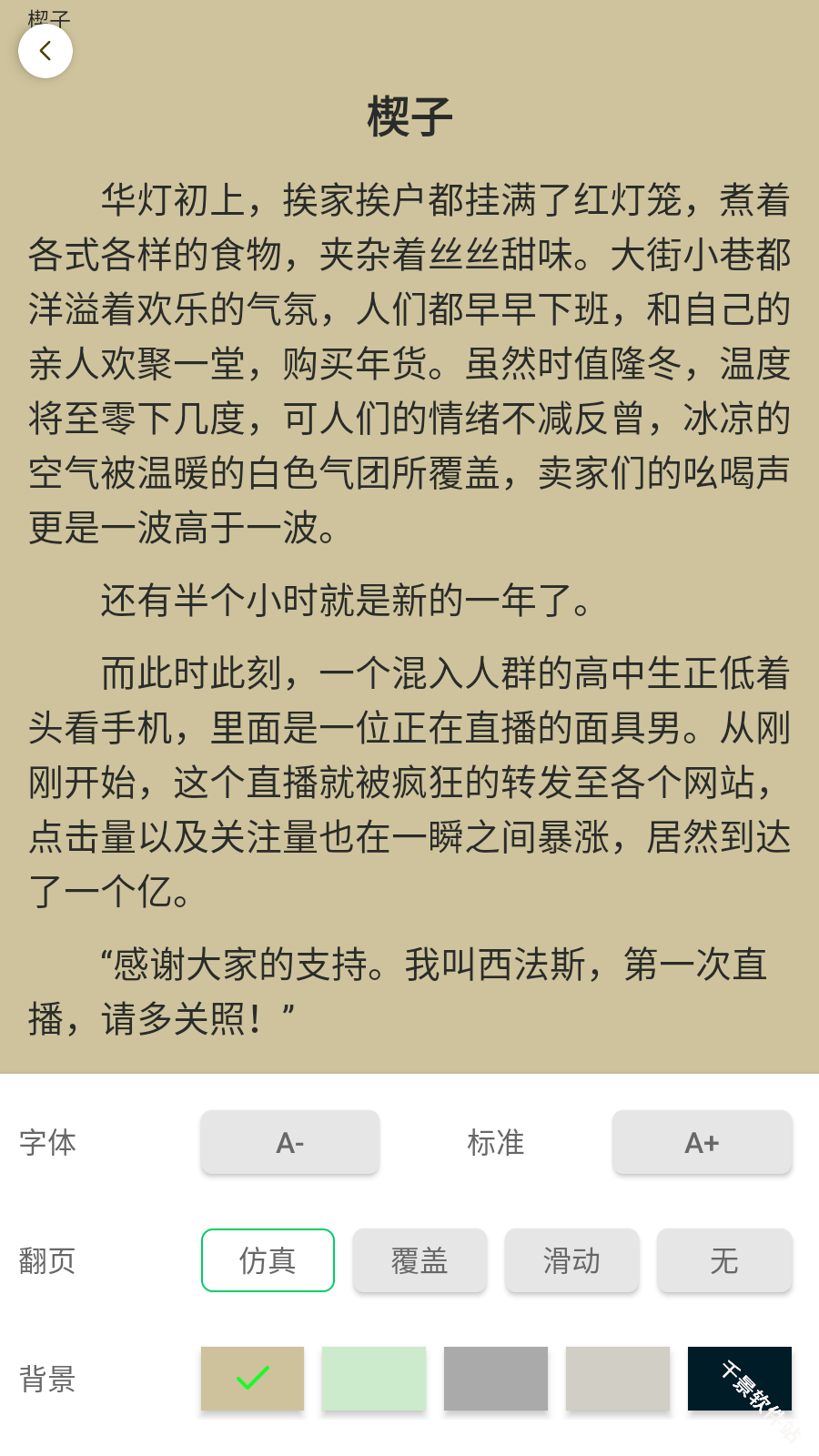 锦文小说