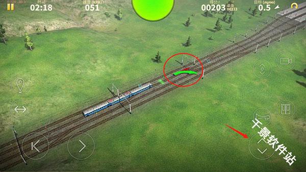 电动火车模拟器