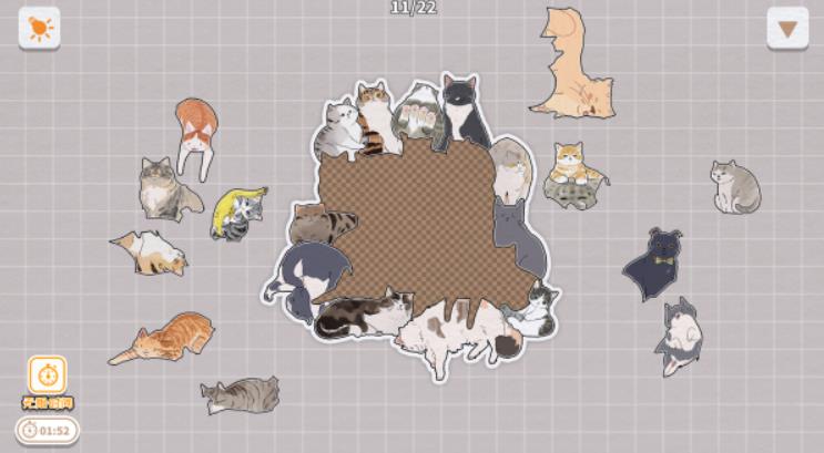 挤在一起的猫猫