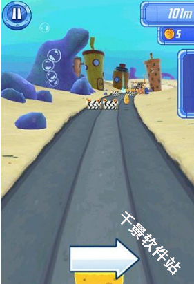 海绵宝宝跑跑海绵