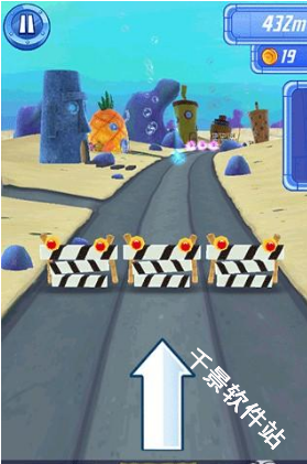 海绵宝宝跑跑海绵