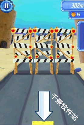 海绵宝宝跑跑海绵