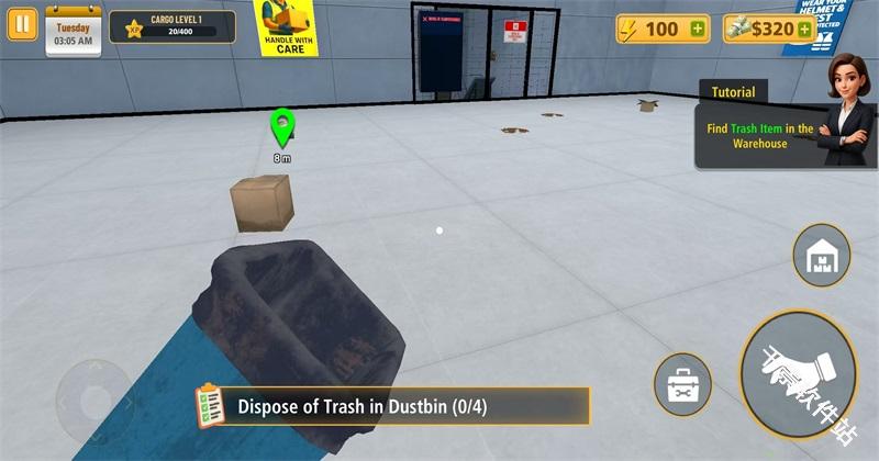 包裹递送模拟器3D