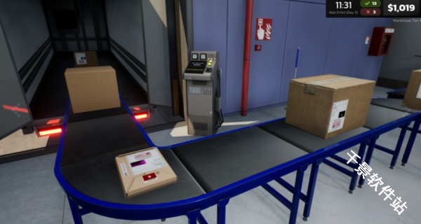 包裹递送模拟器3D