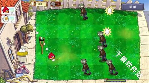 愤怒的小鸟大战僵尸