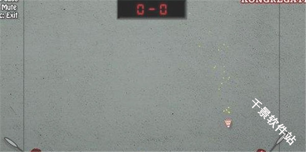 火柴人打羽毛球