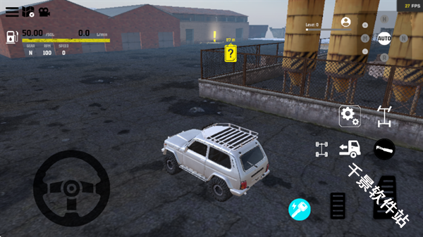 雪地泥泞越野车