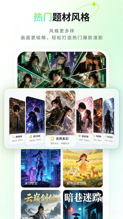 全能AI漫剧创作软件