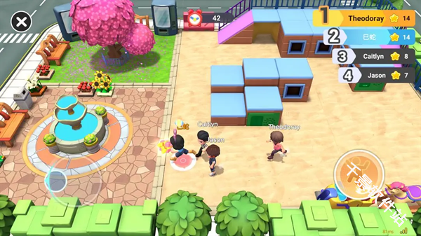 男生女生向前冲