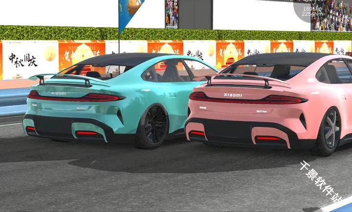 手动停车场国风模组