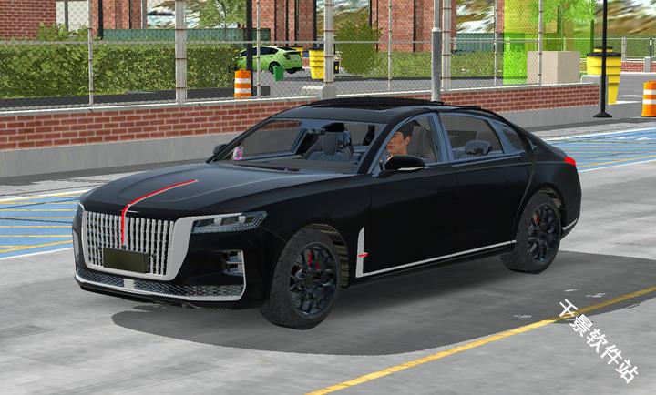 手动停车场国风模组