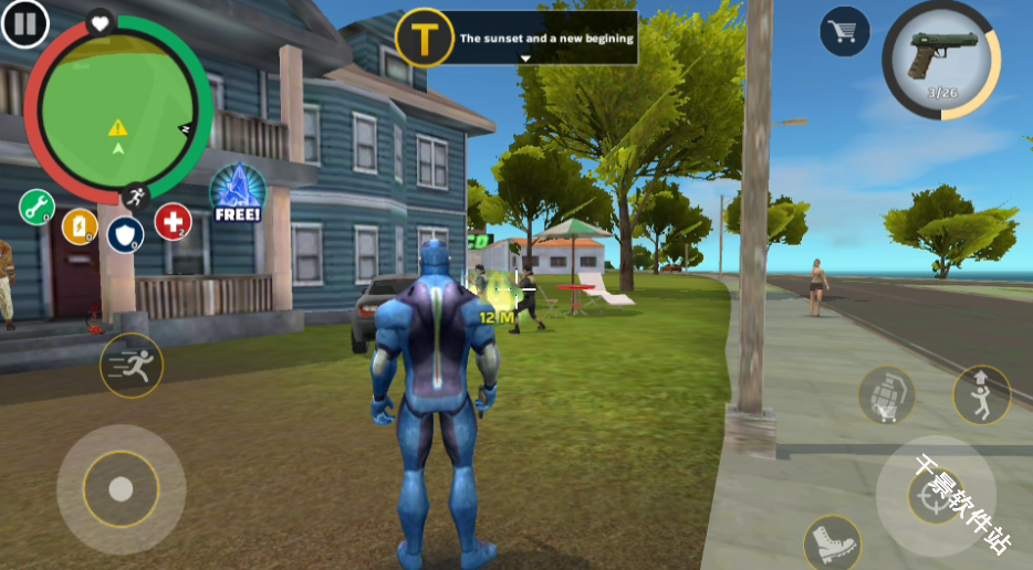 绳索英雄黑手党城市战争