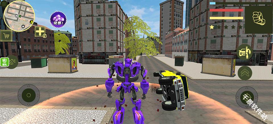 城市英雄机甲救援