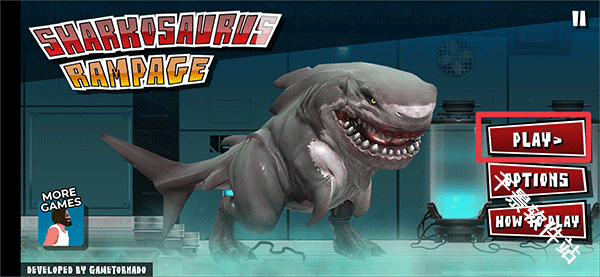 食人鲨横冲直撞