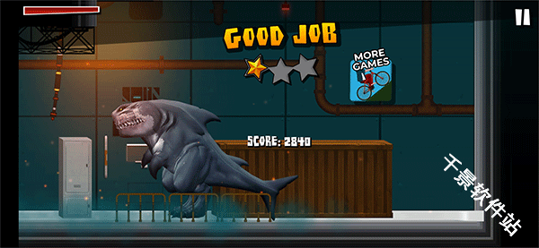 食人鲨横冲直撞