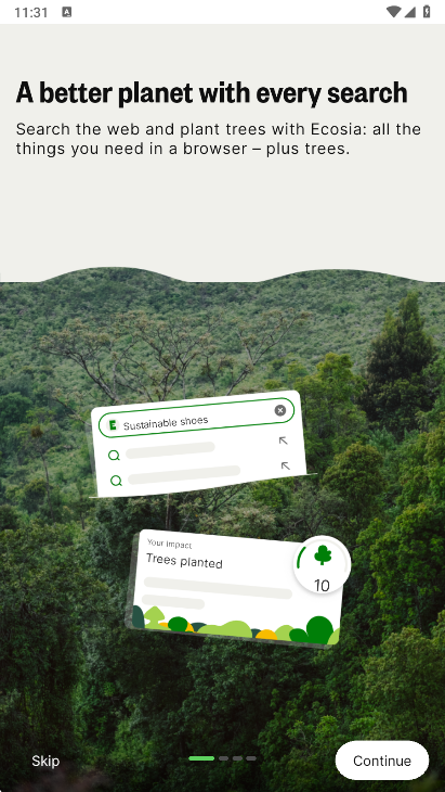 Ecosia截图1