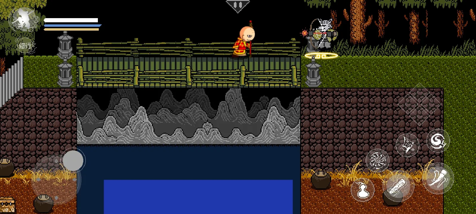 黑神话悟空像素版唐三葬模组