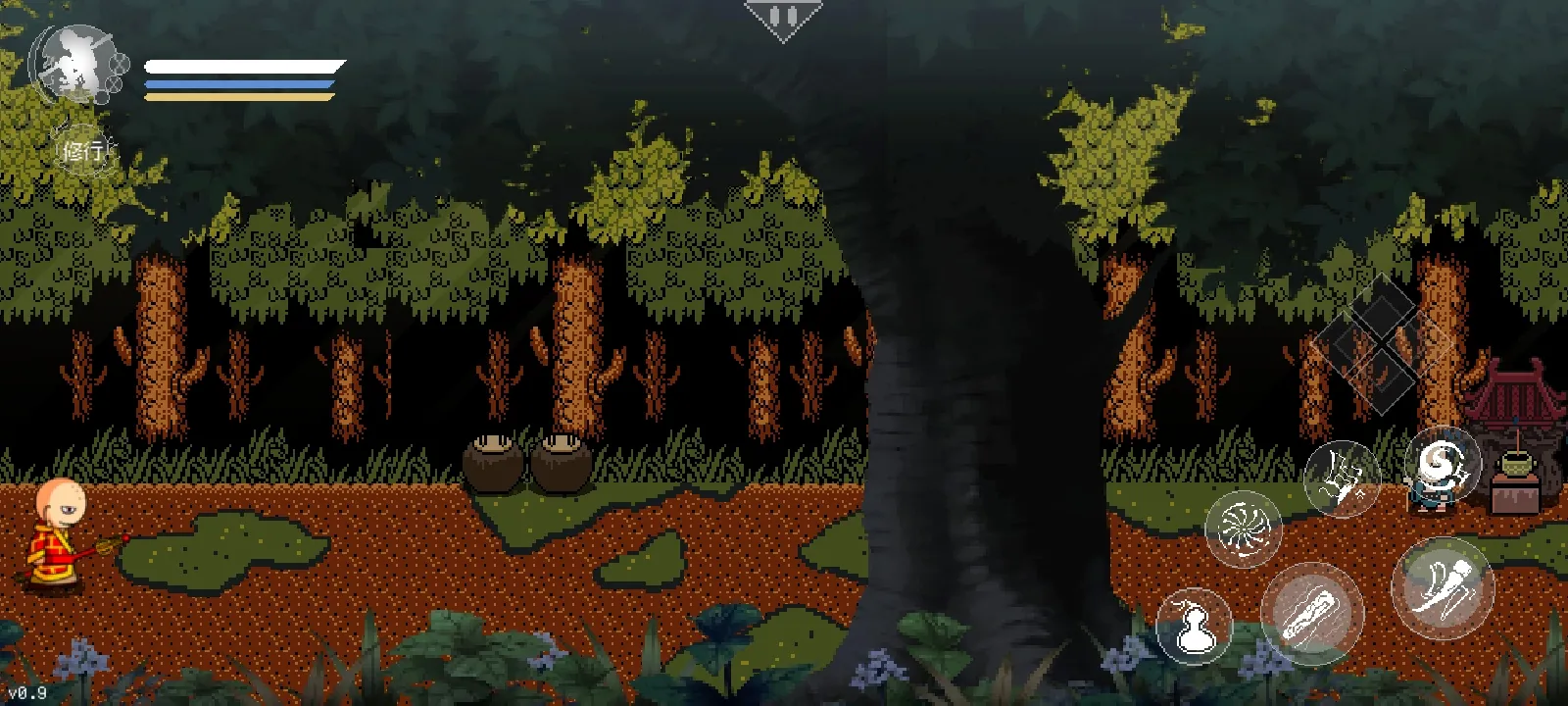 黑神话悟空像素版唐三葬模组