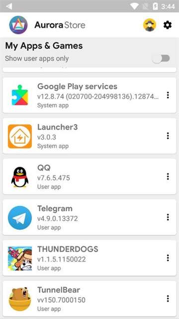AuroraStore