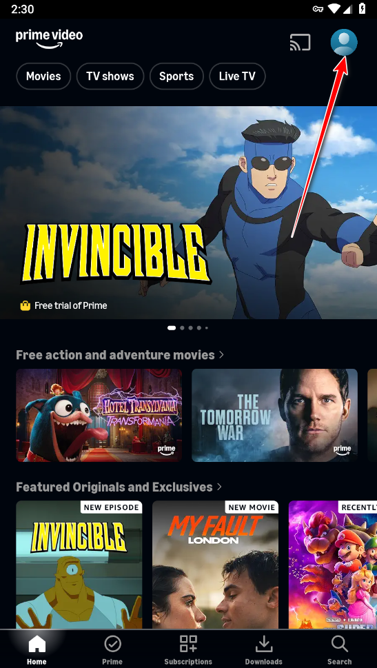 Amazon Prime Video截图2