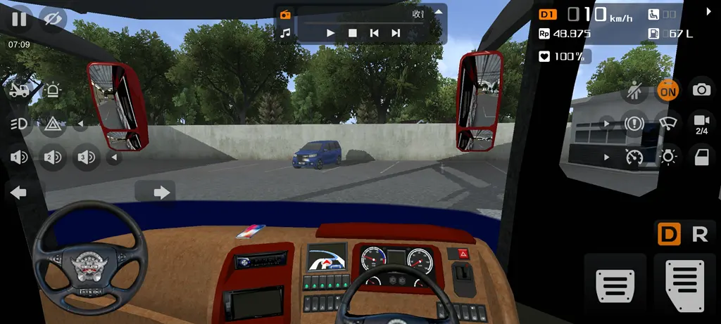 印尼巴士模拟器汉化版截图4