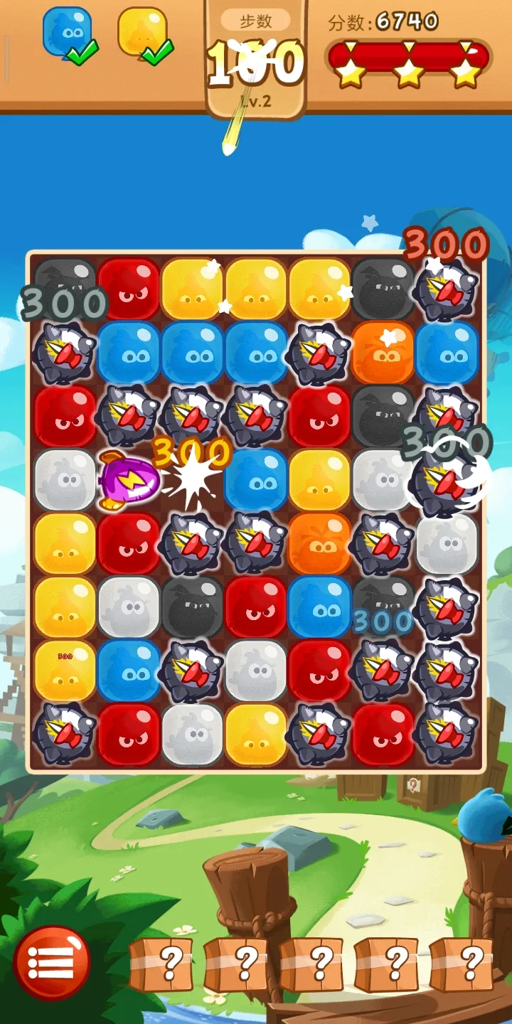 愤怒的小鸟爆破截图1